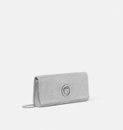 VERSACE METAL MESH LA MEDUSA CLUTCH