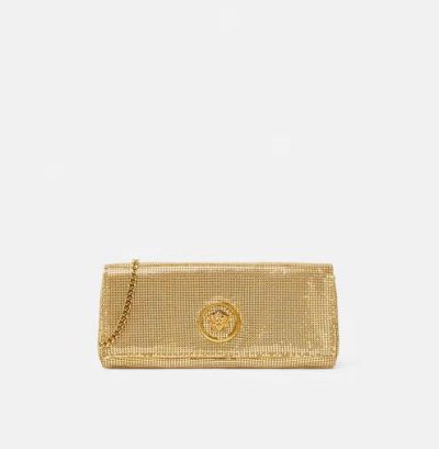 VERSACE METAL MESH LA MEDUSA CLUTCH