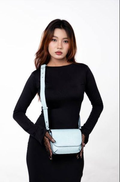 ASPINAL OF LONDON Ella logo-print grained-leather cross-body bag
