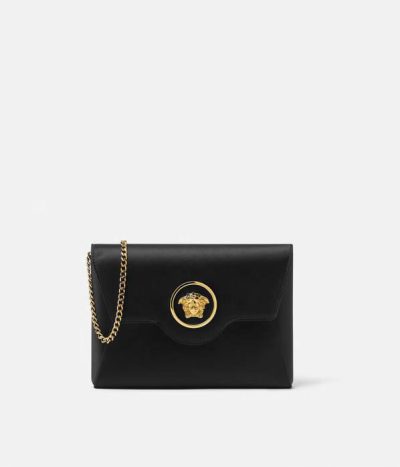 VERSACE LA MEDUSA ENVELOPE CLUTCH
