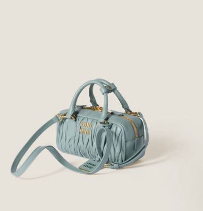 Miu Miu Arcadie matelassé nappa leather bag