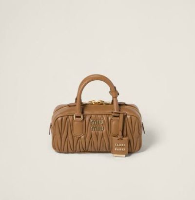Miu Miu Arcadie matelassé nappa leather bag