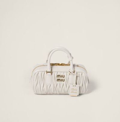 Miu Miu Arcadie matelassé nappa leather bag