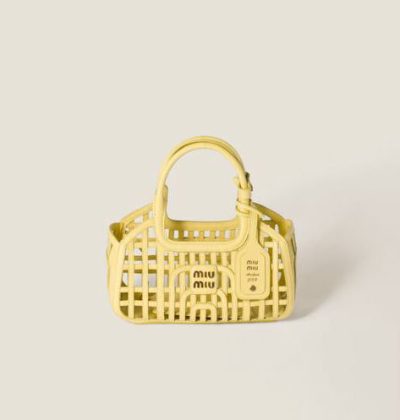 Miu Miu Leather basket