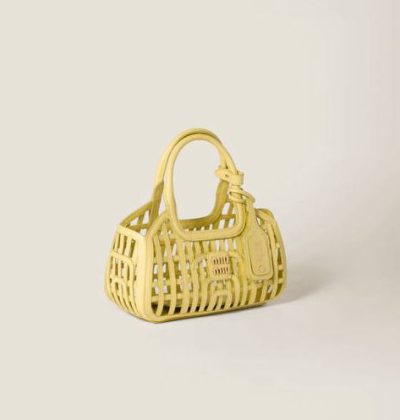 Miu Miu Leather basket