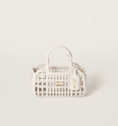 Miu Miu Leather basket