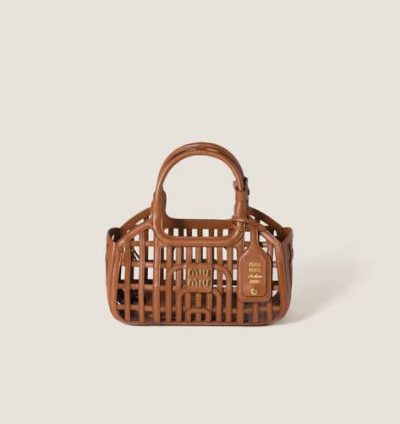 Miu Miu Leather basket