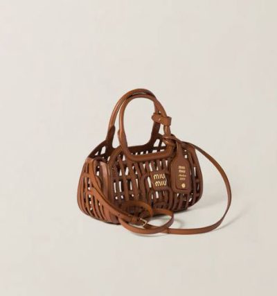 Miu Miu Leather basket