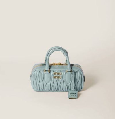 Miu Miu Arcadie matelassé nappa leather bag