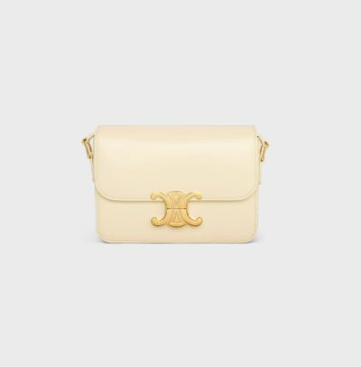 Celine Teen Triomphe Bag in shiny calfskin