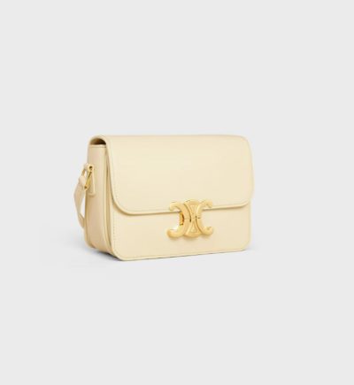 Celine Teen Triomphe Bag in shiny calfskin