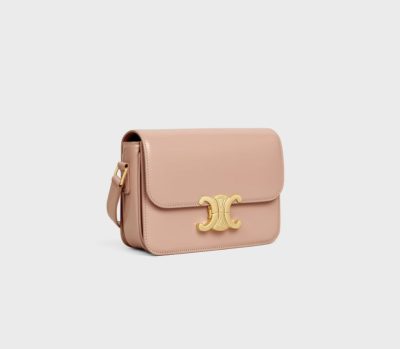 CELINE TEEN TRIOMPHE BAG IN SHINY CALFSKIN