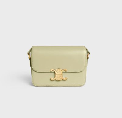 CELINE TEEN TRIOMPHE BAG IN SHINY CALFSKIN