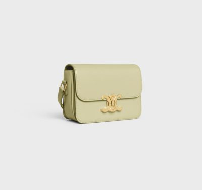 CELINE TEEN TRIOMPHE BAG IN SHINY CALFSKIN