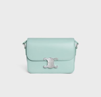 CELINE TEEN TRIOMPHE BAG IN SHINY CALFSKIN