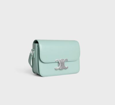 CELINE TEEN TRIOMPHE BAG IN SHINY CALFSKIN