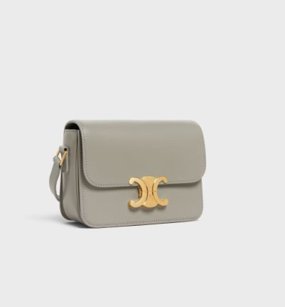 CELINE TEEN TRIOMPHE BAG IN SHINY CALFSKIN