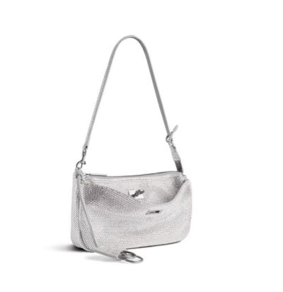 Balenciaga Women's Rodeo Sling Pochette in Smoke Grey