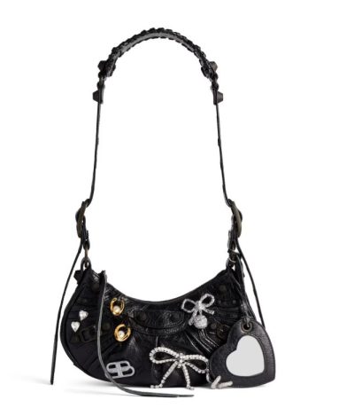 Balenciaga Women's Le Cagole Shoulder Bag Xs in Black