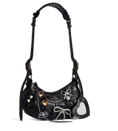 Balenciaga Women's Le Cagole Shoulder Bag Xs in Black