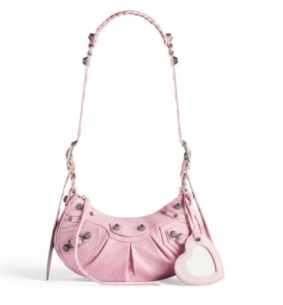 Balenciaga Women's Le Cagole Shoulder Bag Xs in Light Pink