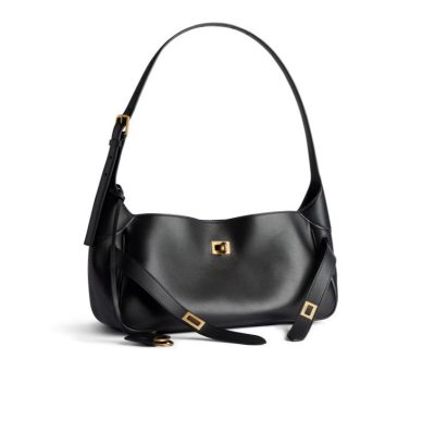 Balenciaga Women's Bel Air Shoulder Bag Small in Black