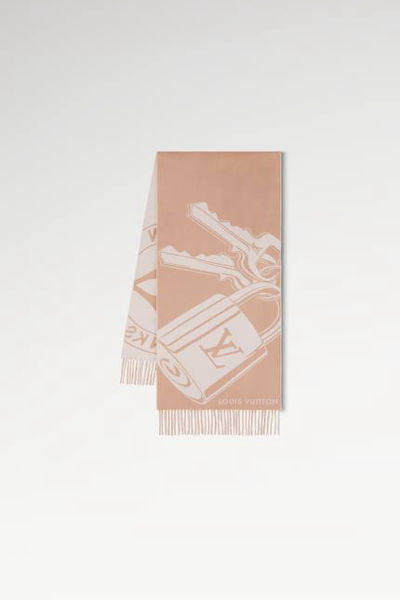 LV Lock and Keys Scarf