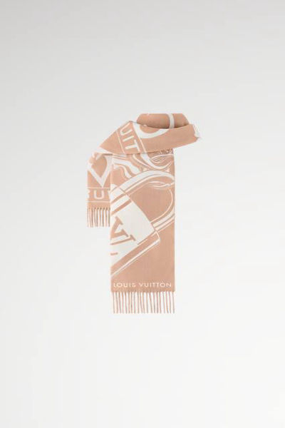 LV Lock and Keys Scarf