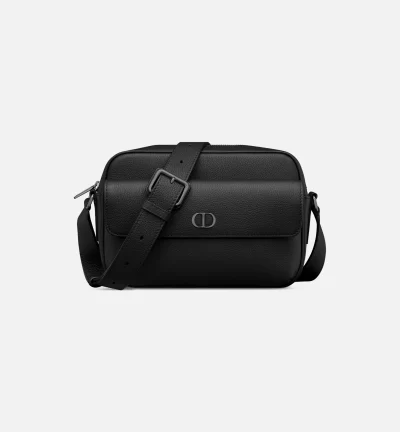Dior CD Icon Zipped Messenger Bag