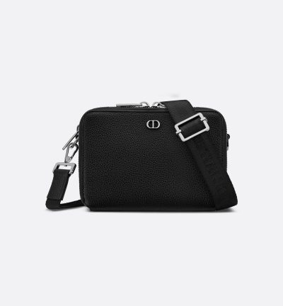 Dior CD Icon Zipped Pouch with Strap