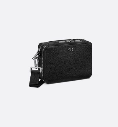 Dior CD Icon Zipped Pouch with Strap