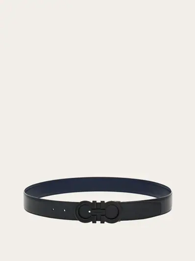 Ferragamo Reversible and adjustable Gancini belt