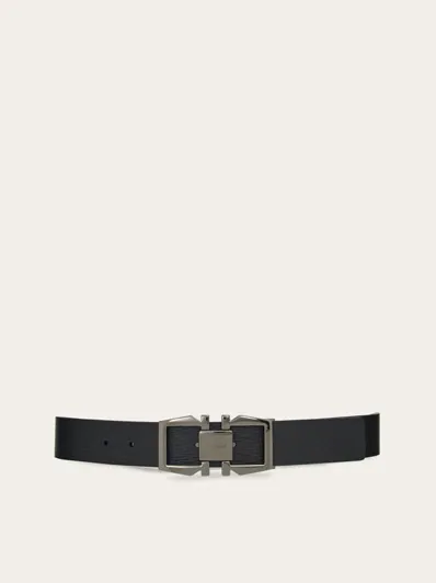 Ferragamo Reversible and adjustable Gancini belt