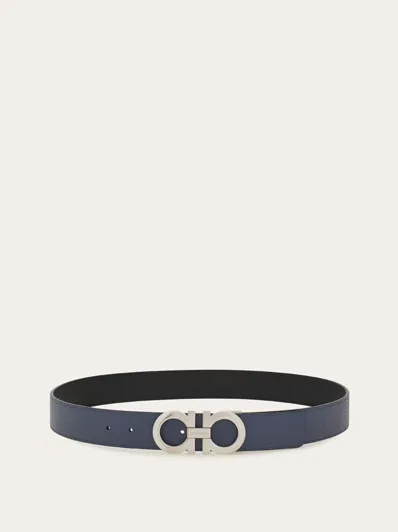 Ferragamo Reversible and adjustable Gancini belt