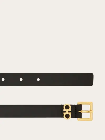 Ferragamo Reversible and adjustable Gancini belt