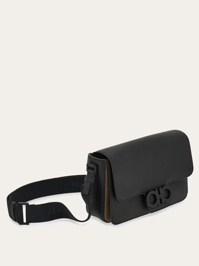 Ferragamo Double Gancini messenger bag
