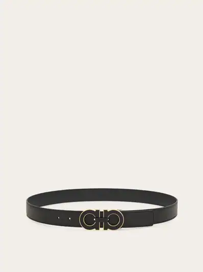Ferragamo Reversible and adjustable Gancini belt