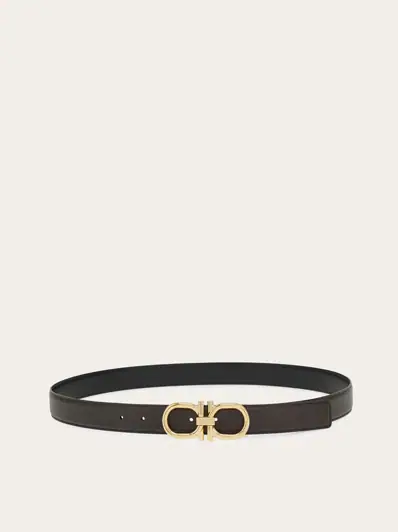 Ferragamo Reversible and adjustable Gancini belt