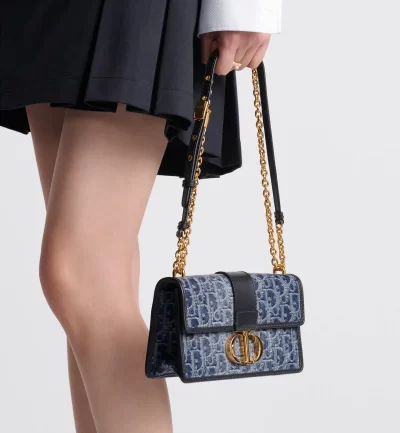 Dior 30 Montaigne East-West Bag with Chain