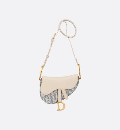 Dior Mini Soft Saddle Bag with Strap