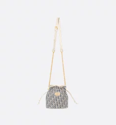 Dior 30 Montaigne Mini Bucket Bag with Drawstring