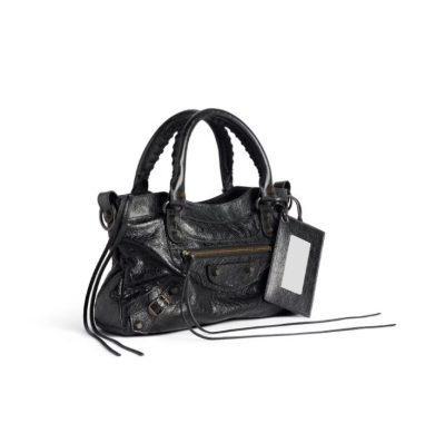 Balenciaga Women's Le City First Bag in Black