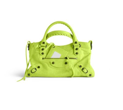 Balenciaga Women's Le City First Bag in Granny Green