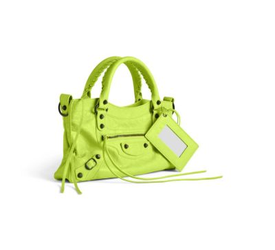 Balenciaga Women's Le City First Bag in Granny Green