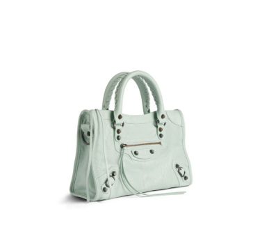 Balenciaga Women's Le City Bag Small in Mineral Green