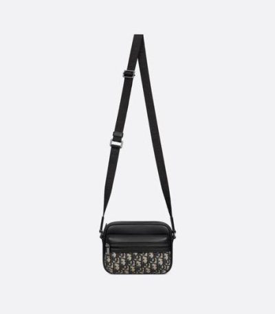 Dior  Mini Rider 2.0 Zipped Messenger Bag