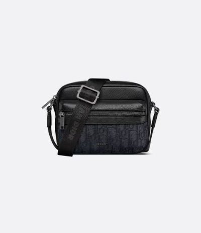 Dior Mini Rider 2.0 Zipped Messenger Bag