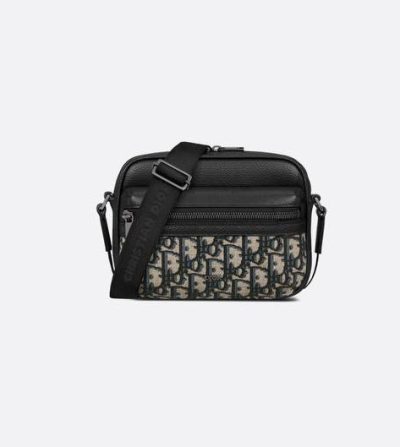 Dior  Mini Rider 2.0 Zipped Messenger Bag