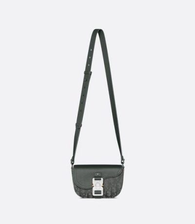 Dior Mini Saddle Messenger Bag with Flap