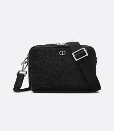 Dior CD Icon Zipped Pouch with Strap